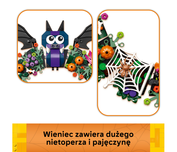 LEGO ICONIC 40825 Wieniec na Halloween - 1547394 - zdjęcie 7